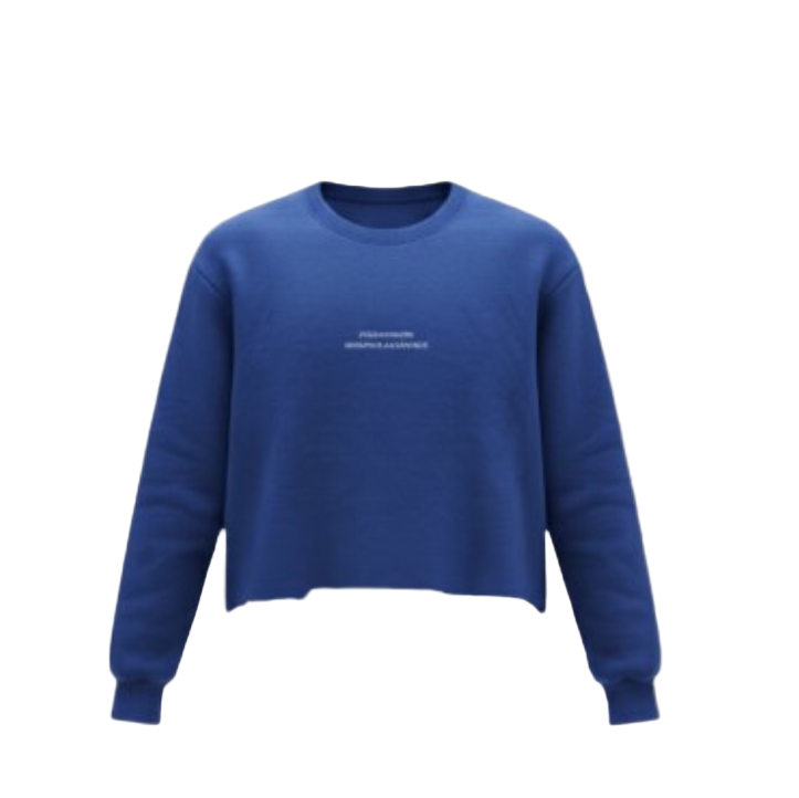 Unfair blue crewneck