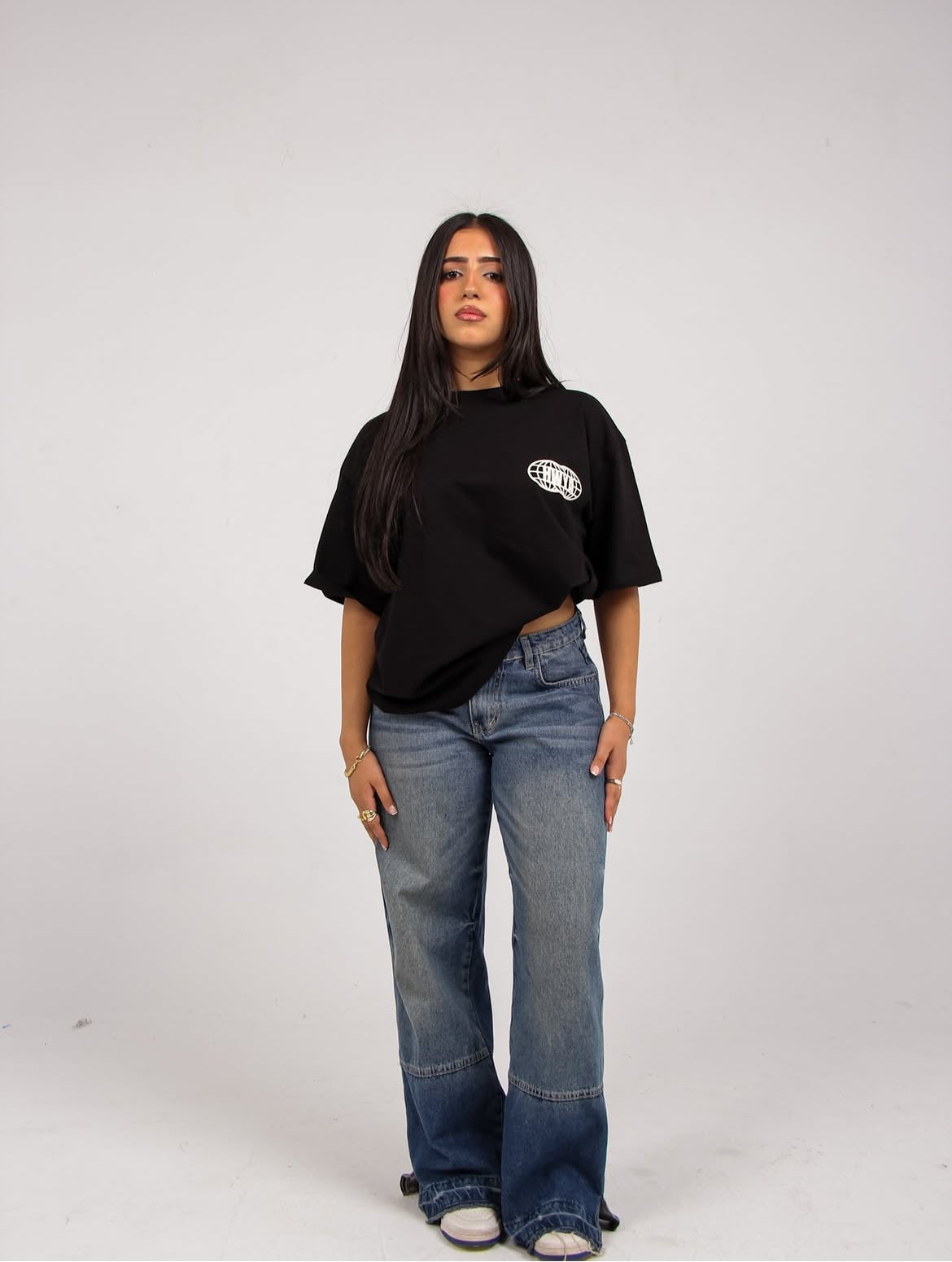 TAHREER-black T-shirt
