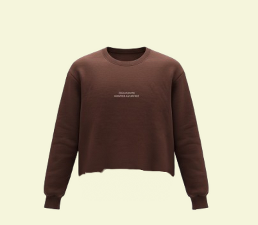 Unfair brown crewneck