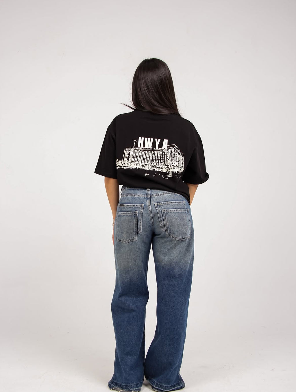 TAHREER-black T-shirt