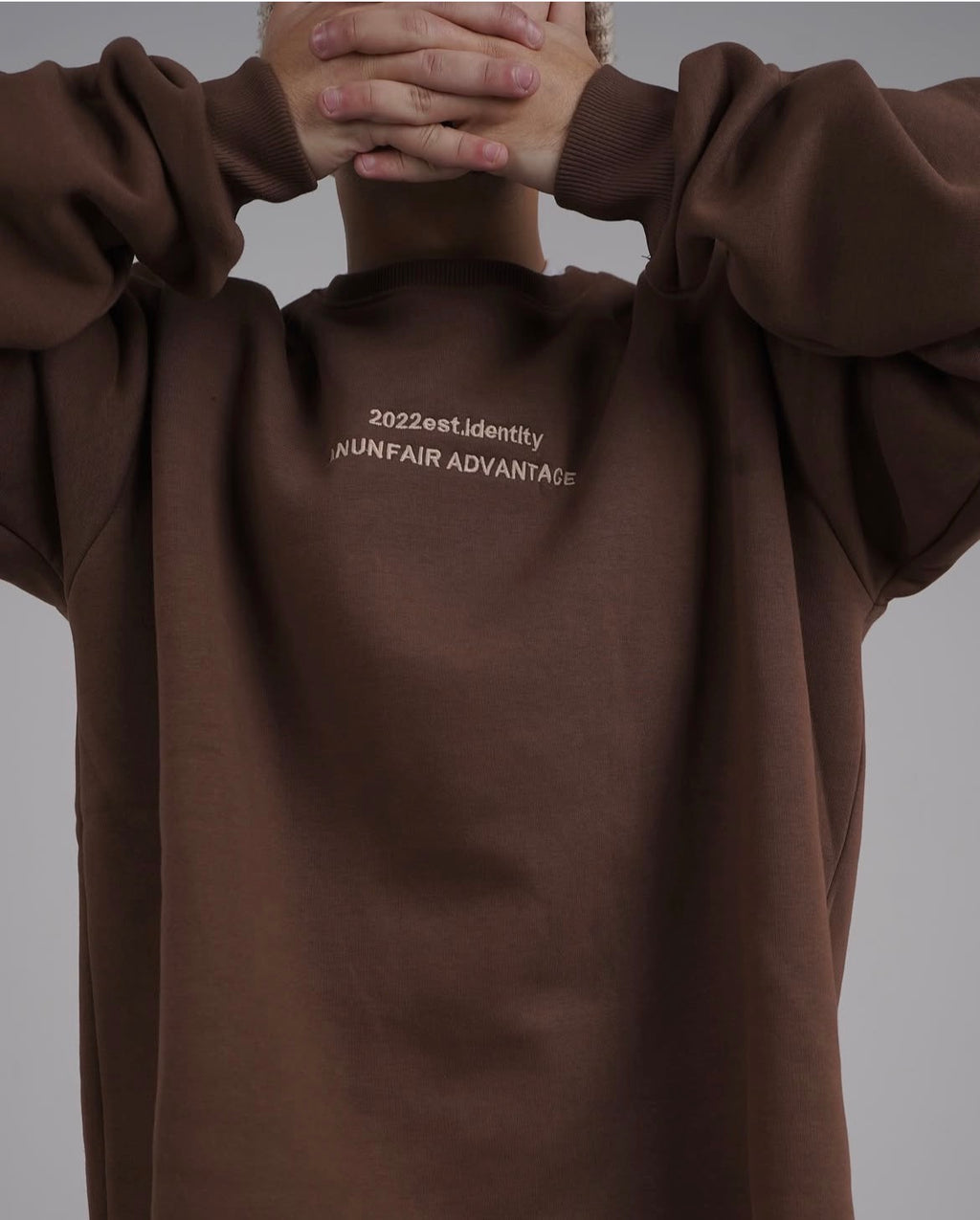 Unfair brown crewneck