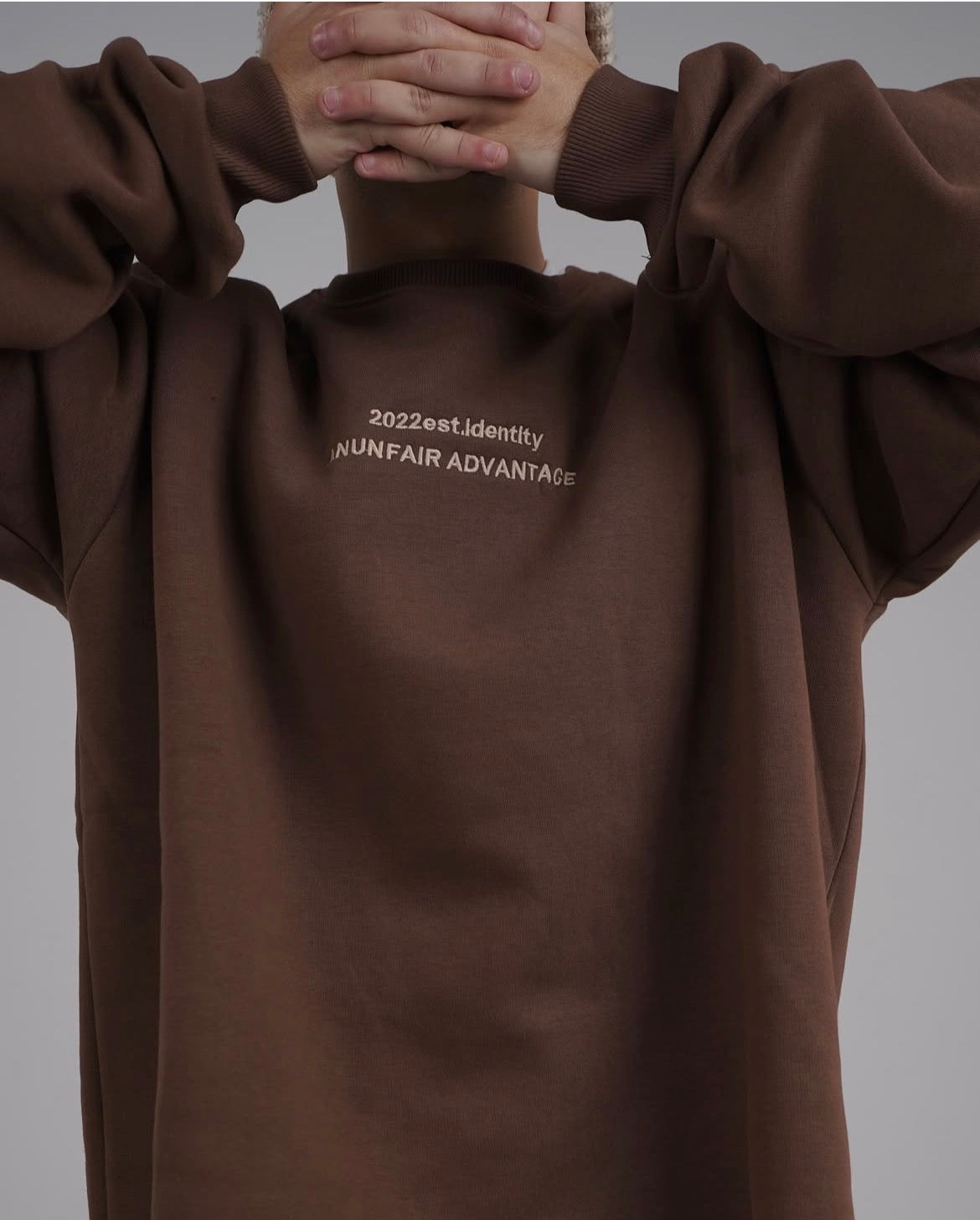 Unfair brown crewneck